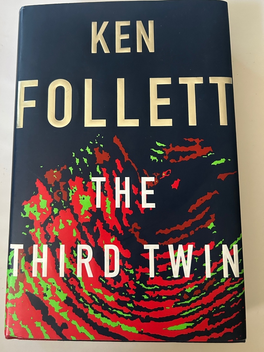 1st Edition Ken Follet The Thrid Twin Hardcover Book